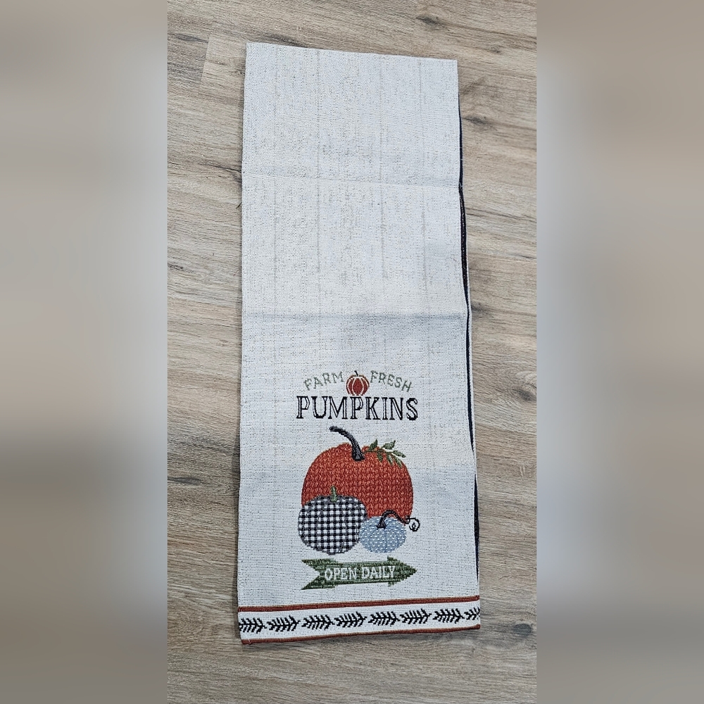 Set of two Fall Table Runners 68" x 12"